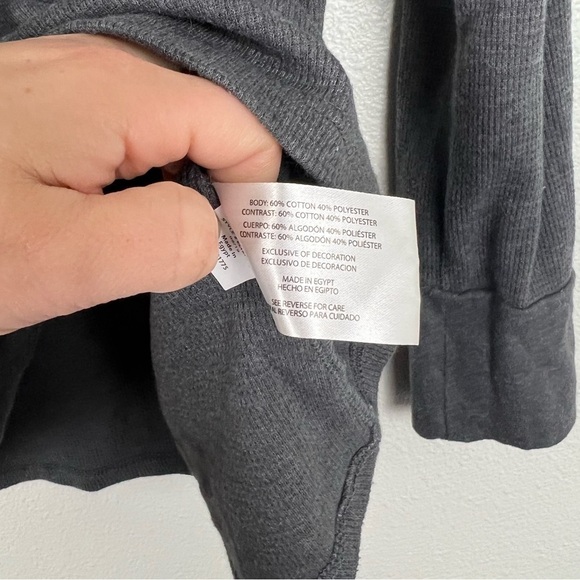 Eddie Bauer Long Sleeve Thermal Cowl Neck Top Sz‎ M - Picture 2 of 6